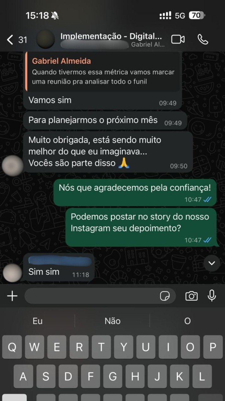 Depoimento cliente 3